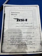 Bsa c10 c11 for sale  TOTNES