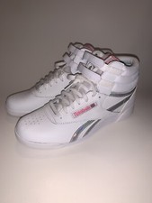 Buty Reebok Freestyle HI Evergreen White & Pink rozmiar 5.5, używany na sprzedaż  Wysyłka do Poland