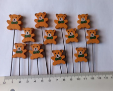 12x blumenstecker holz gebraucht kaufen  Deutschland