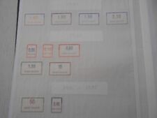 Timbres fictifs 1981 d'occasion  Ludres