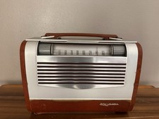 RCA Victor Modelo Bx-6 Vintage Tubo de Rádio Garganta Dourada Portátil Superheteródino comprar usado  Enviando para Brazil