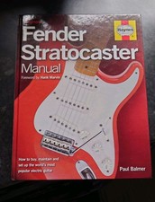 Fender stratocaster manual for sale  LEVEN
