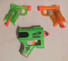 Lote de 3 Blasters NERF - 2x Jolt, 1x etiqueta de dardo comprar usado Lote de 3 Blasters NERF - 2x Jolt, 1x etiqueta de dardo comprar usado  Enviando para Brazil