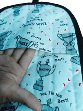Conjunto de dois porta-panelas de bolso acolchoado com toalha antiga tutorial - mão comprar usado  Enviando para Brazil