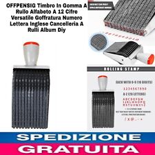 Timbro gomma rullo usato  Sori