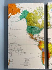 Large map canvas for sale  Fairview