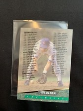 Checklist 1992 fleer for sale  Henderson