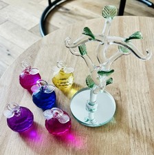 Glass tree baubles for sale  STOKE-ON-TRENT