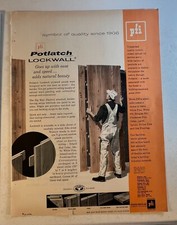 Potlatch lockwall vintage for sale  Glendora