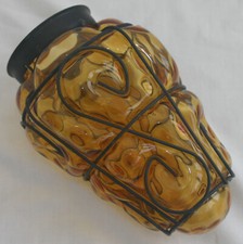 Vintage wired amber for sale  SAXMUNDHAM