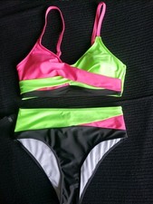 Neon padded bikini for sale  BIRMINGHAM