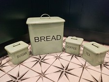 Vintage enamel bread for sale  WORTHING