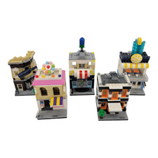 Bolo Wange Mini Street Blocks Drinks Corver Tavern Cinema Florista, usado comprar usado  Enviando para Brazil