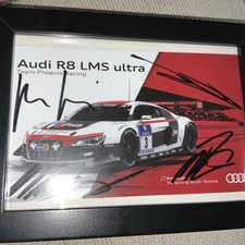 Signed picture audi for sale  HEMEL HEMPSTEAD