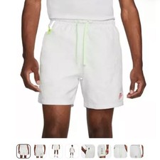 Shorts atlético Nike Sportswear tecido festival fluxo "branco" tamanho médio comprar usado  Enviando para Brazil