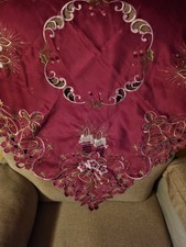 Weihnachtstischdecke 80x80 gebraucht kaufen  Malente