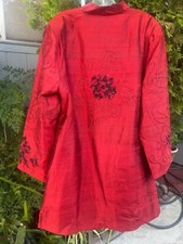 Red silk lightweight for sale  San Jose