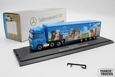 Usado, Herpa MB Mercedes Actros 11 „Wuppertruck 2017 Tierheim Glüder“ 1:87 /H23677 comprar usado  Enviando para Brazil