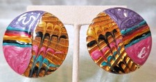 Vtg enamel art for sale  Hughson