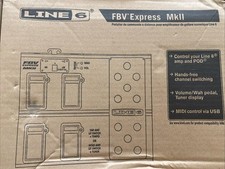 Pedal controlador de pé Line 6 FBV Express MKII - Nova caixa aberta, usado comprar usado  Enviando para Brazil