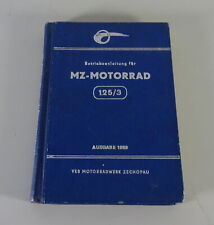 Betriebsanleitung handbuch 125 gebraucht kaufen  Jever