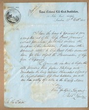1855 billhead letter for sale  CAMBRIDGE