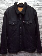 jacket denim black men xxl s for sale  EPPING