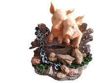 Pigs fence ornament for sale  IPSWICH