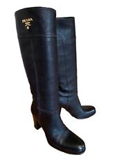 Prada stiefel hirschleder gebraucht kaufen  Frankfurt am Main