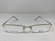 Usado, Armação de óculos retrô Z HB RETRO#18 OURO BRILHANTE 51-17-130 metal meia aro Q997 comprar usado  Enviando para Brazil