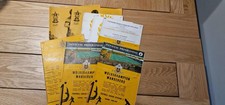 Selection football programmes for sale Selection football programmes for sale  OSWESTRY