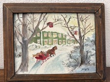 Antique snowscape grandma for sale  Arvada
