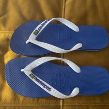 Mens blue havaianas for sale  LOUGHBOROUGH