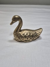 Vintage brass swan for sale  Lowell