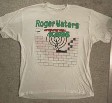 Camiseta Roger Waters Pink Floyd After The Wall Kaos Vintage 1987 Tour GG comprar usado  Enviando para Brazil