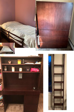 Twin loft bed for sale  Newton