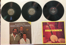 2 OLD BLUEGRASS ALBUMS WITH 6 AUTOGRAPHS - RENO / OSBORNE BROTHERS BANJO BONANZA comprar usado  Enviando para Brazil