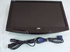 Usado, Monitor LCD AOC 931Swl 18,5 polegadas tela larga computador - base ausente comprar usado  Enviando para Brazil