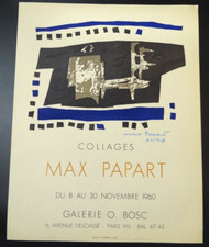 Rare affiche litho d'occasion  Bidart