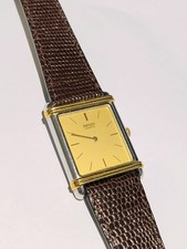 Relógio masculino Seiko banhado a ouro tanque 7430-6020 funcionando comprar usado  Enviando para Brazil