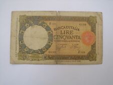 Banconota lire 1939 usato  Trapani