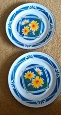 Floral enamel metal for sale  FAREHAM