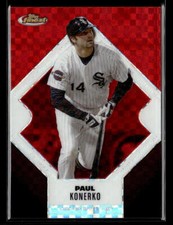 Paul Konerko #'d /250 - 2006 Topps Finest Red X-Fractor SP #21 Chicago White Sox comprar usado  Enviando para Brazil