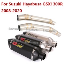 Sistema de escape deslizante ponta de link médio para Suzuki Hayabusa GSX1300R 2008-2020 comprar usado  Enviando para Brazil
