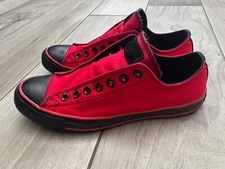 Mandril Converse All Star personalizado unissex tamanho Taylor masculino 8,5 vermelho e preto comprar usado  Enviando para Brazil