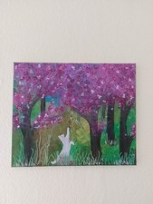 Gemälde leinwand katze gebraucht kaufen  Bitterfeld