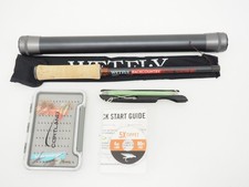 Mini kit de pesca com mosca WetFly Tenkara Backcountry 10 pés vara 5x tippet 12' líder  comprar usado  Enviando para Brazil