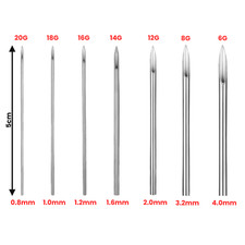 Piercing needles 12g for sale  DONCASTER