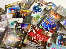 Pacote com vários anúncios de jogos para PS1 PSONE Sony PlayStation 1 desconto disponível comprar usado  Enviando para Brazil