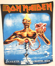 1988 Iron Maiden SEVENTH SON OF A SEVENTH SON Vintage Back Patch - RARO comprar usado  Enviando para Brazil